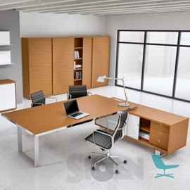 Alea - Archimede - Cabinet Desk - Rectangle