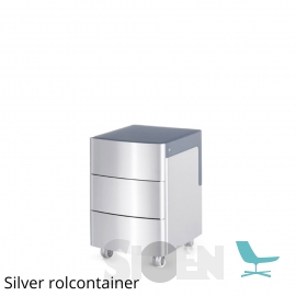 Interstuhl - Silver 864S and 865S - Rolcontainer