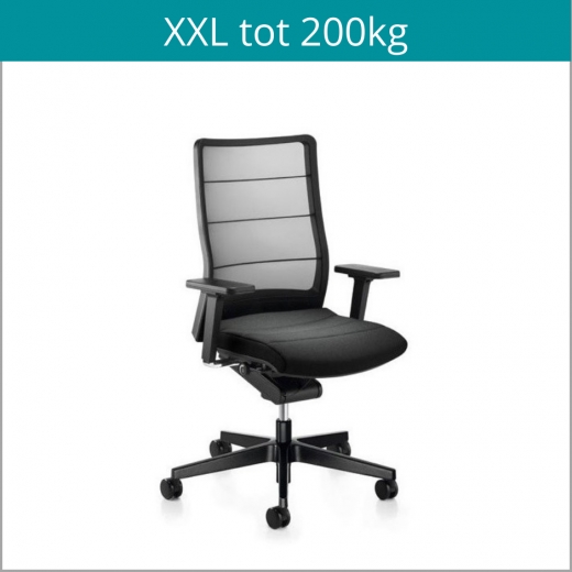 Ergonomische bureaustoelen - PROMO - XXXL TOT 200KG