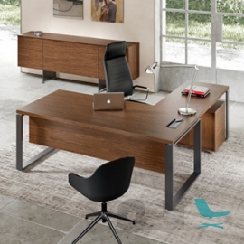 Alea - Archimede - Single Desk - L-Shape