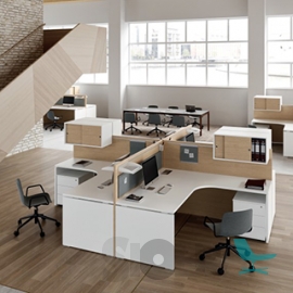 Alea - Atlante - Bench Desk - L Shape