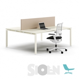 Alea - Atreo - Bench Desk - Rectangle - Straight Legs