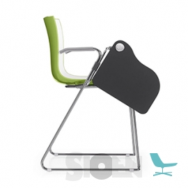 Arper - Catifa 46 - Z-Sled with Writing Table