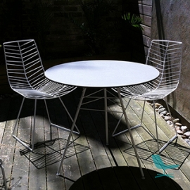 Arper - Leaf Table H74 - 79d Round