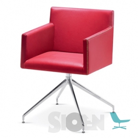 Arper - Masai - Trestle Swivel with Armrest