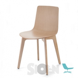 Enea - Lottus Wood Chair - 4 Legs