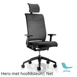 Interstuhl - Hero 275H - High Back with Headrest - Mesh