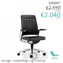 Interstuhl - Vintage Middelhoge rug | Deluxe uitvoering [promo]