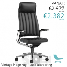Interstuhl - Vintage Hoge rug | Luxe uitvoering [promo]