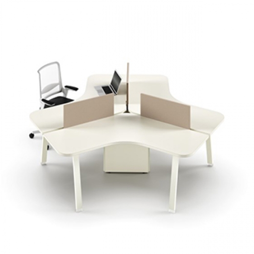 Alea - Atreo - Bench Desk - Angle Shape