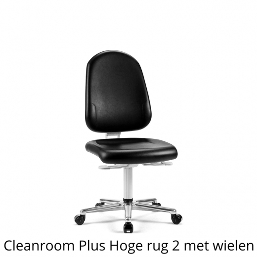 Bimos - Cleanroom Plus 2 met wielen (Hoge rug)