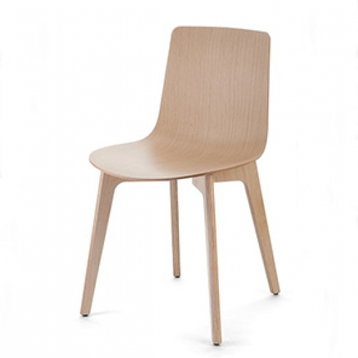 Enea - Lottus Wood Chair - 4 Legs