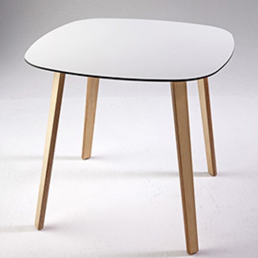Enea - Lottus Wood Table - Square Rounded