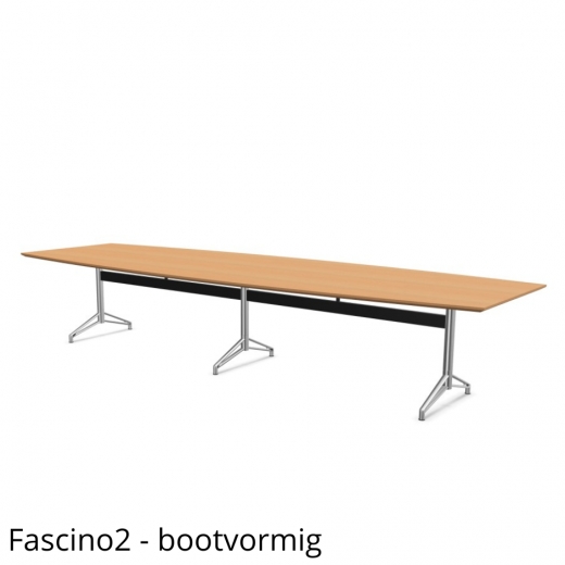 Interstuhl - Fascino-2 - F505 - F515 - F525 Table - Boat Shaped