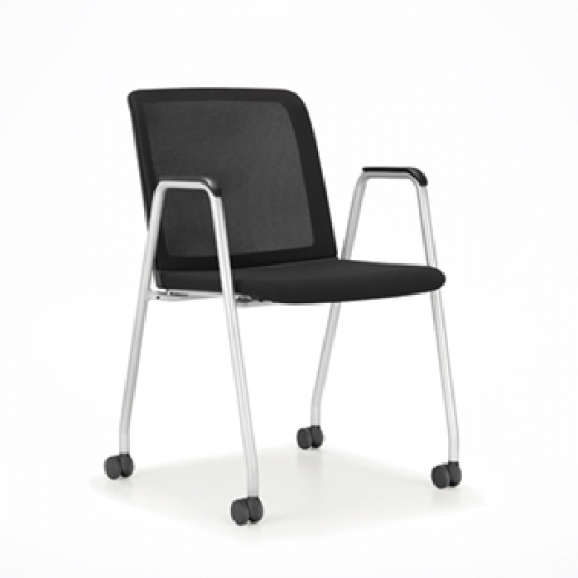 Haworth - Comforto 29 Guest Chair with Wheels - Lively