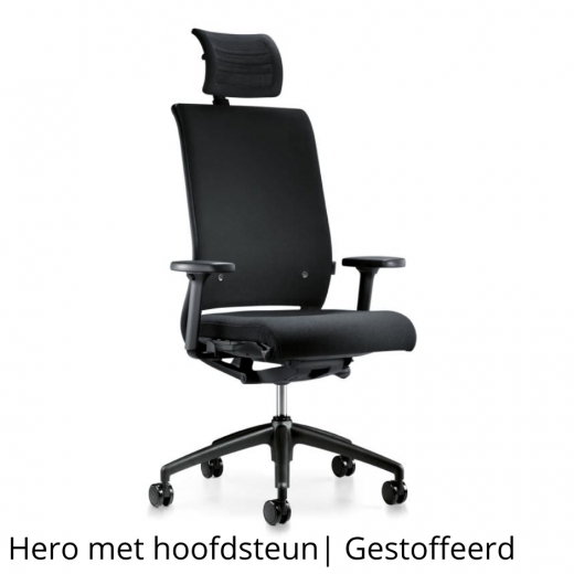 Interstuhl - Hero 265H - High Back with Headrest - Fabric