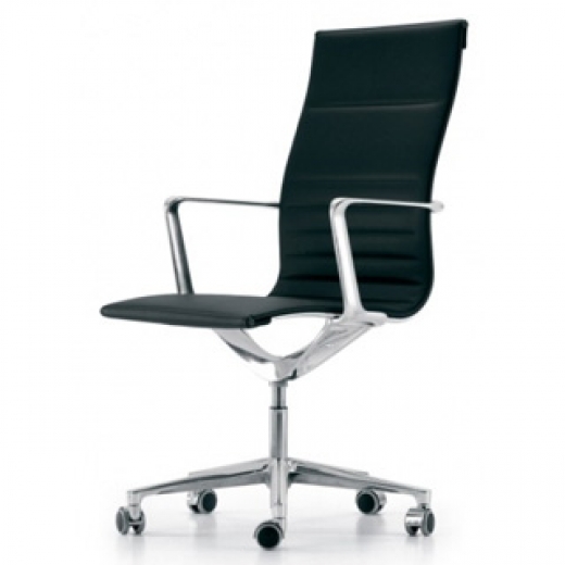 ICF - UNA Chair Management High Back - 5 Star Base (No Height)
