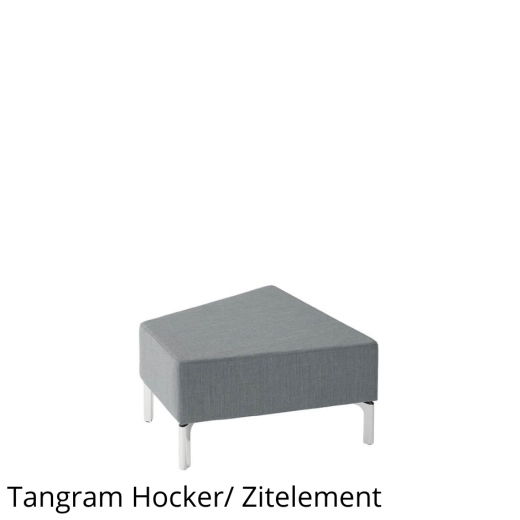 Interstuhl - TANGRAMis5 T540 Lounge Element - Hocker - Table