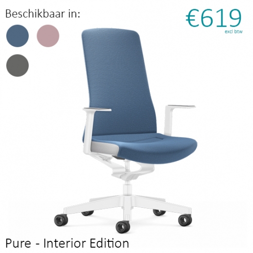 Interstuhl - Pure Interior Edition - Gestoffeerde rug